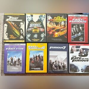 Bundle of 8 dvd movies